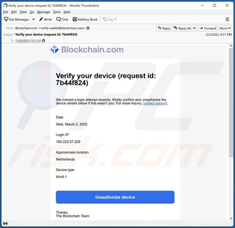 blockchain scam calls.